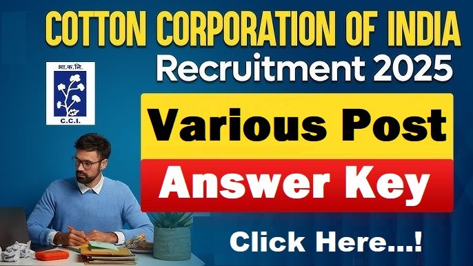 CCI Various 147 Post Answer Key 2025